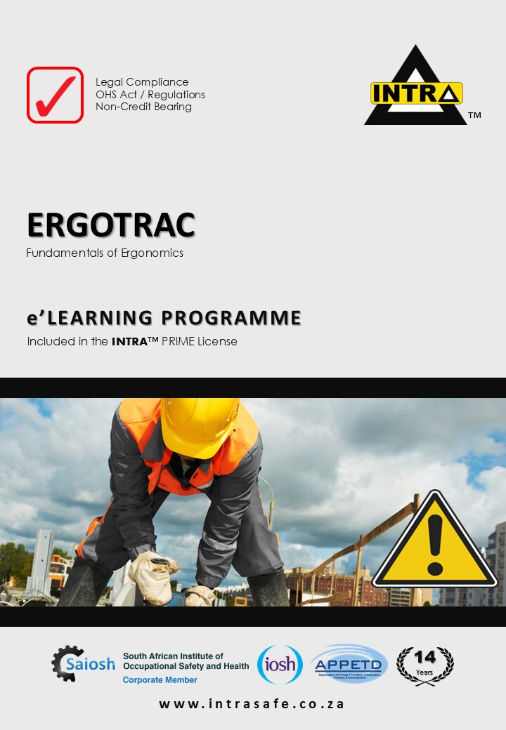 eLearning ERGOTRAC Fundamentals of Ergonomics Training