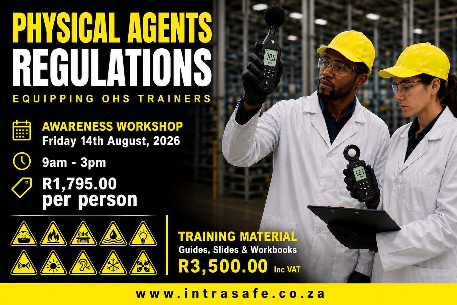 PHYSICAL AGENTS REGULATIONS (PAR) 2024 WORKSHOP & TRAINER MATERIAL LAUNCH